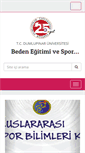 Mobile Screenshot of besyo.dpu.edu.tr