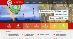 Desktop Screenshot of dpu.edu.tr