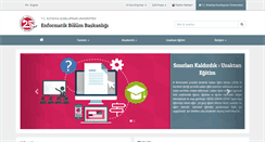 Desktop Screenshot of enformatik.dpu.edu.tr